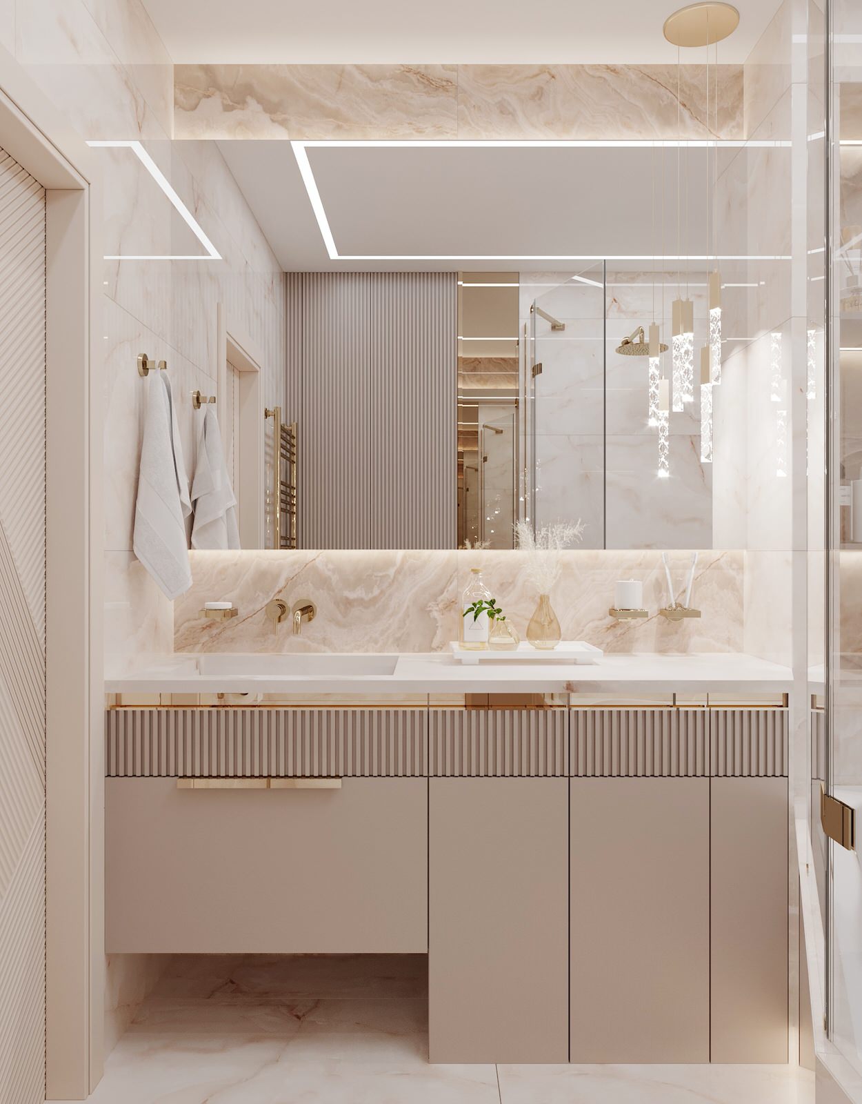 2023г. Интерьер квартиры 62 м2 в ЖК "Оазис"