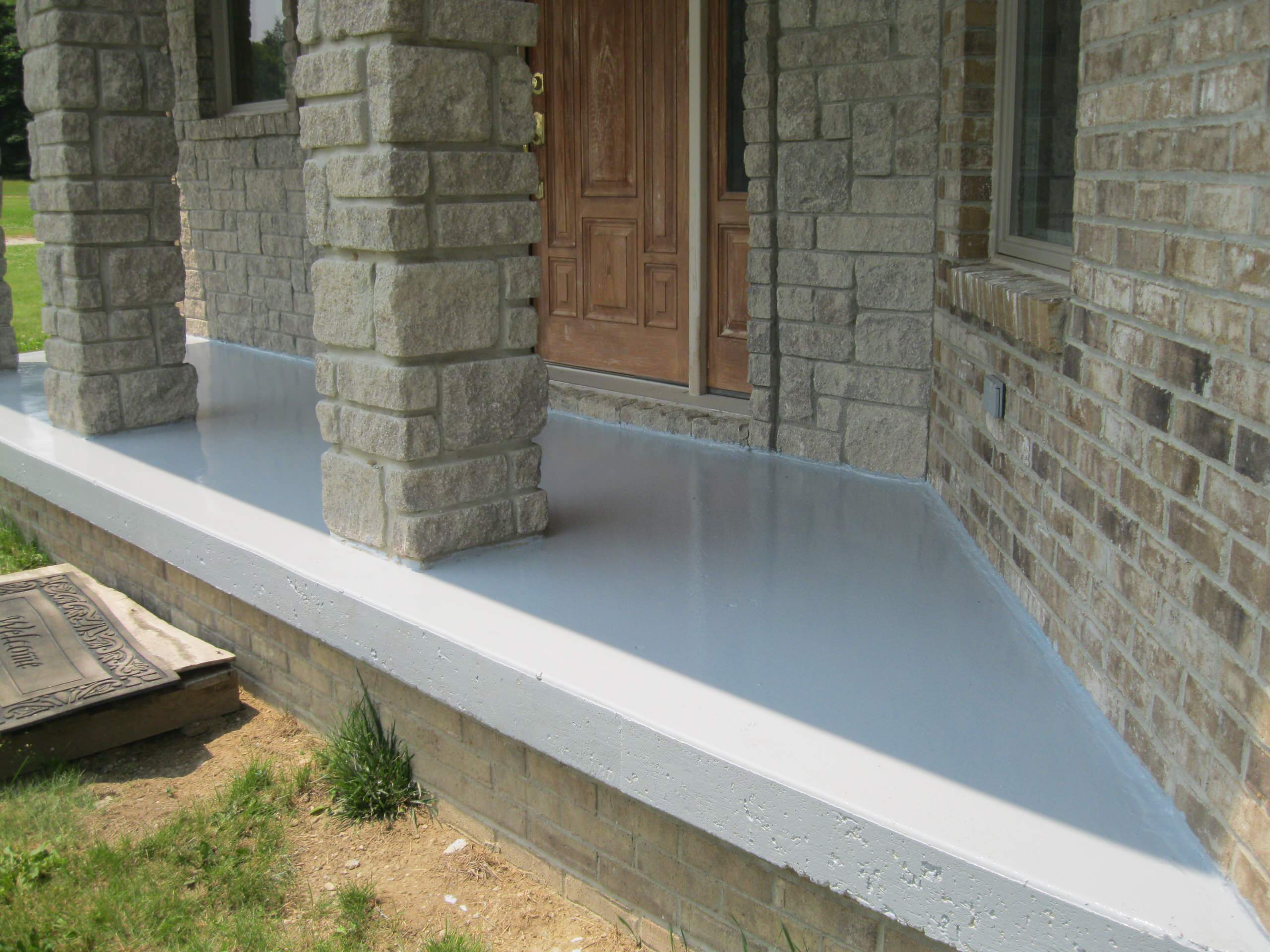 Front Porch Waterproof sealant