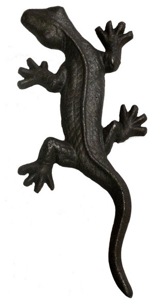 Cast Iron Tropical Lizard Door Pull - Tropical - Cabinet And Drawer ... Cast Iron Tropical Lizard Door Pull - Tropical - Cabinet And Drawer ...