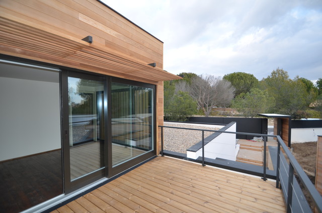 Casa Sputnik contemporaneo-terrazza