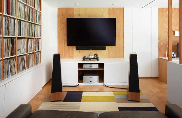 Altadena Listening Studio contemporary-home-office