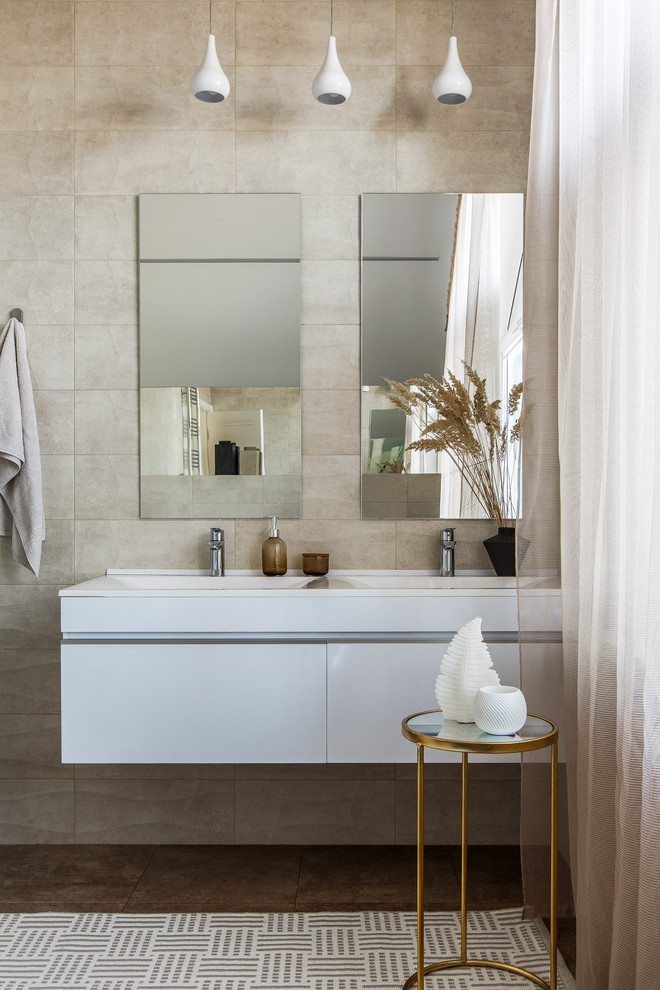 Спальня и WC из проекта Дом для семьи из 4 человек