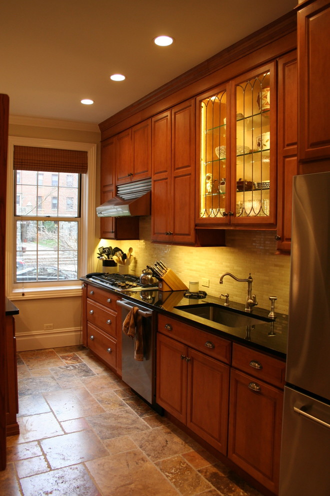 Photo of a traditional kitchen in New York.