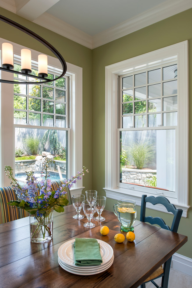Example of a transitional kitchen design in DC Metro