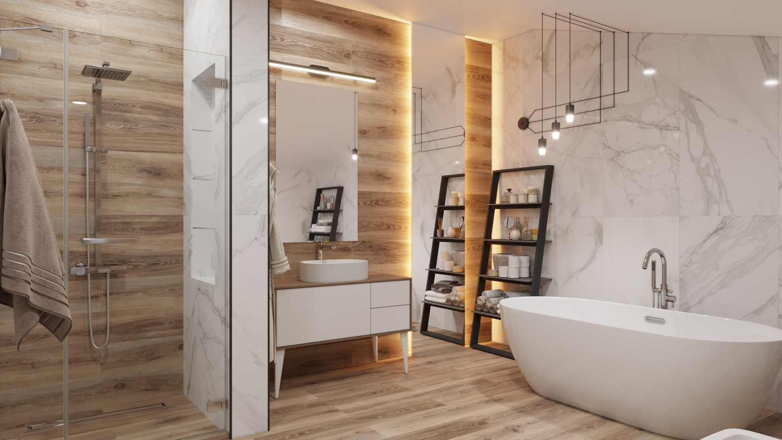 Дизайн мансардного этажа