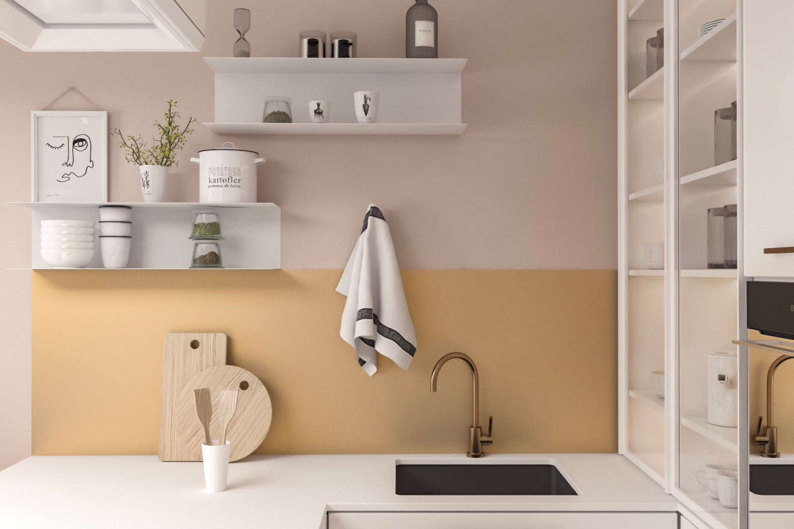 Инстаграмная квартира в ЖК "Три Ветра"