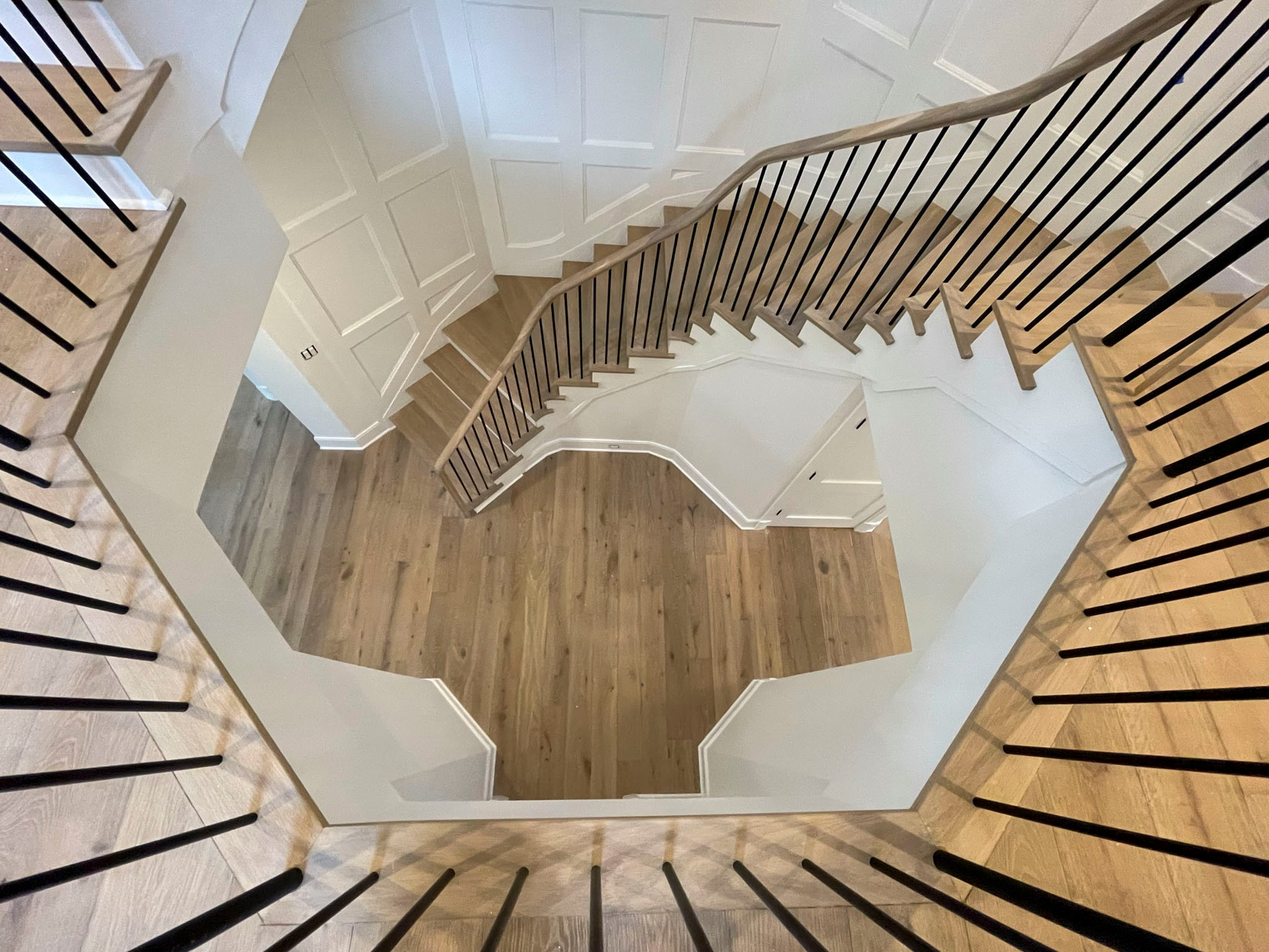 100_Hexagonal Floating-Staircase, Bethesda MD 20817
