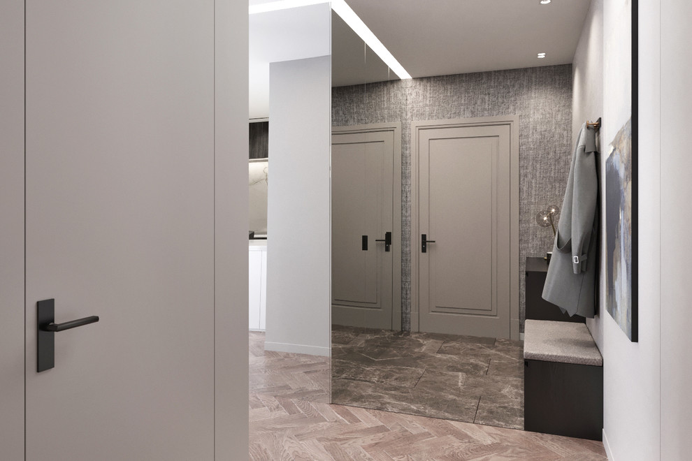 Дизайн-проект двухкомнатной квартиры в ЦАО