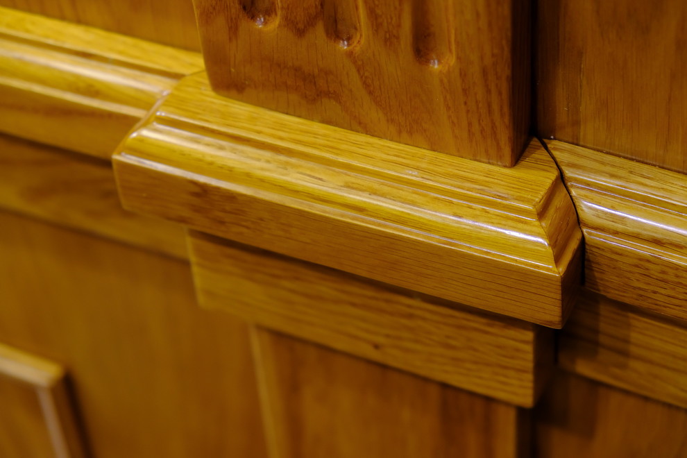 Стеновые панели из ценных пород древесины