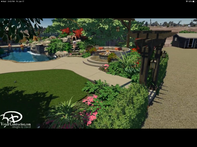 3D Virtual Design rustic