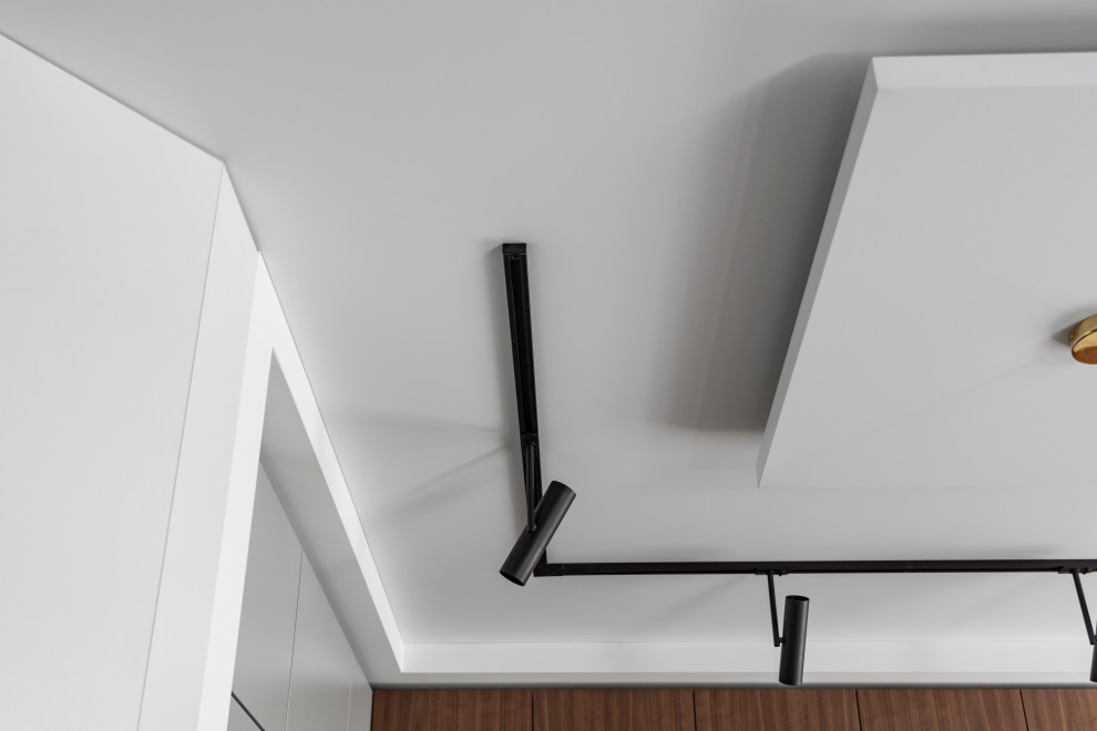 Дизайнерские потолок по проекту Елены Глининой