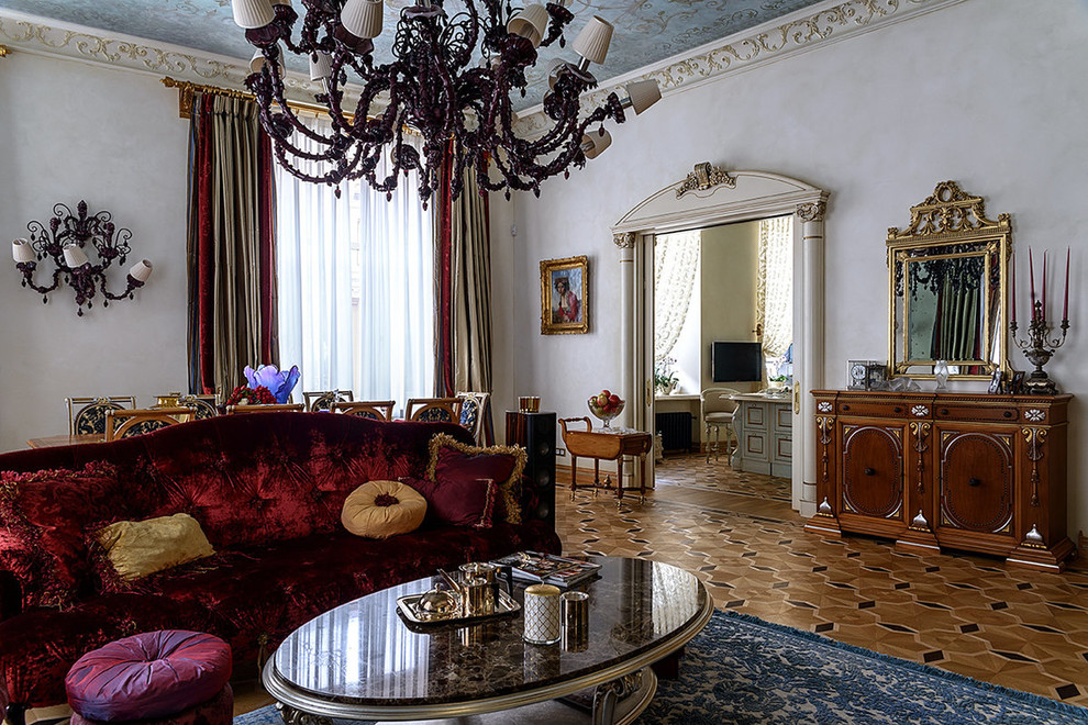 Изысканный классический интерьер дома