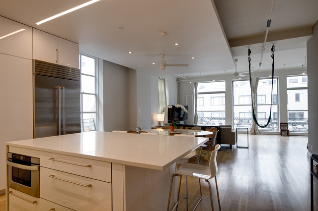 NOHO LOFT contemporary-vardagsrum