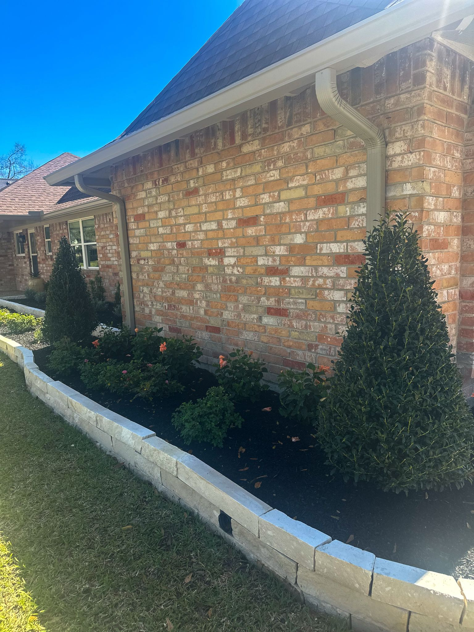 Front yard makeover at Durban Dr!