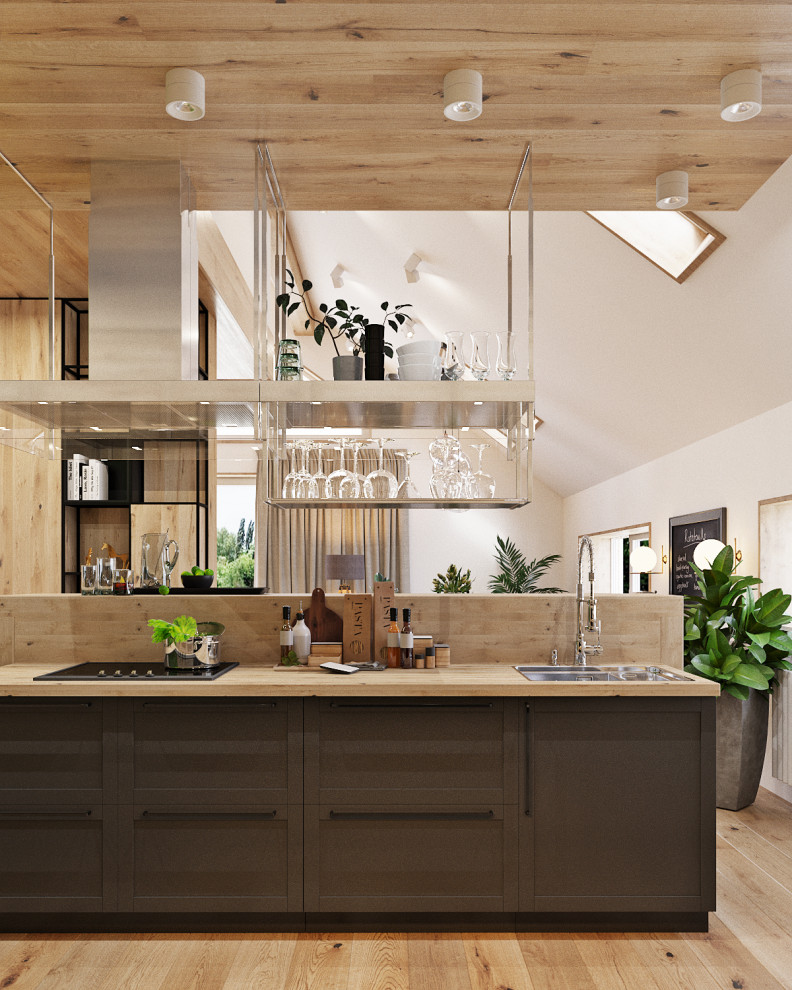 Гостиная в загородном доме