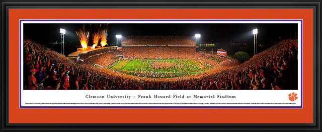 Clemson University Celebration Deluxe Frame