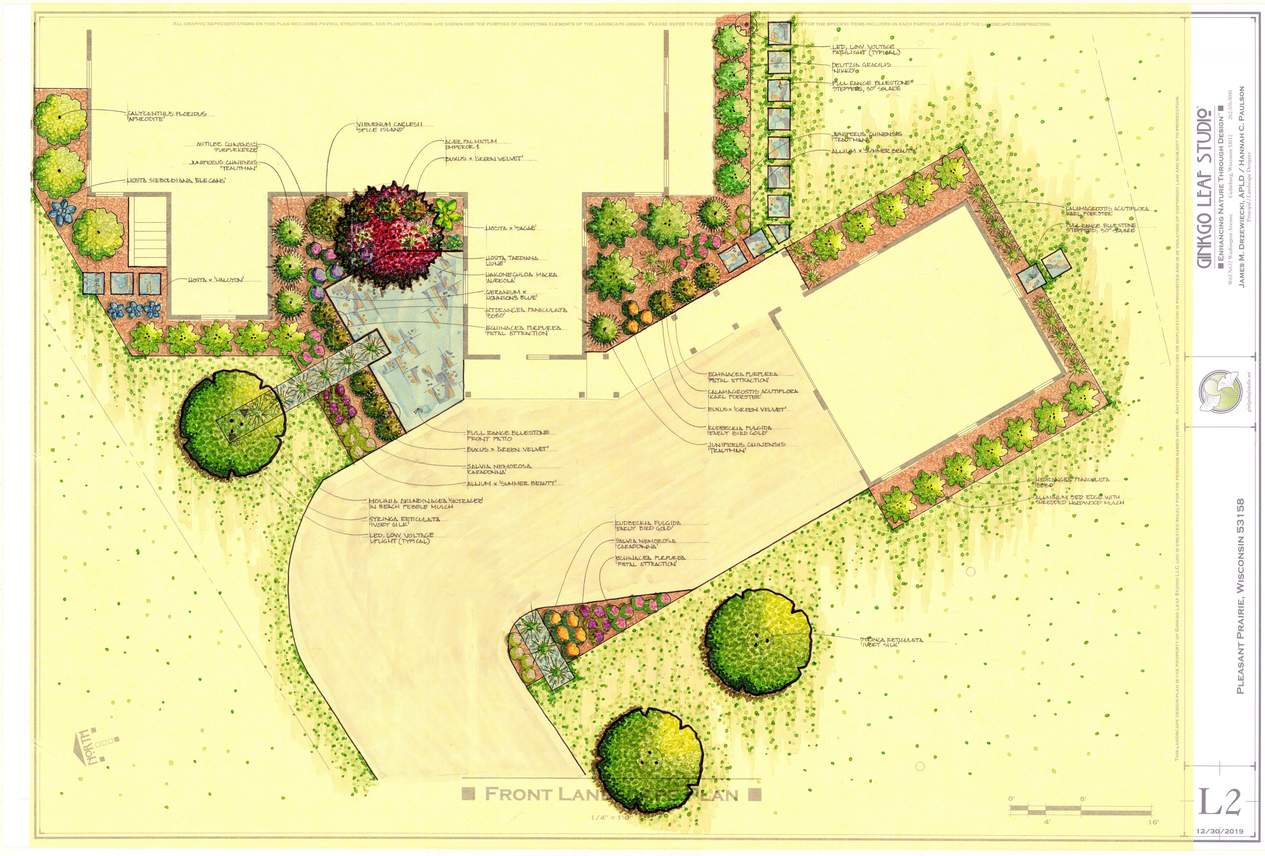 Contemporary Landscape Makeover - Pleasant Prairie