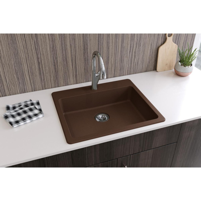 ELGAD2522PD Quartz Classic 25" x 22" ADA Sink with Perfect Drain