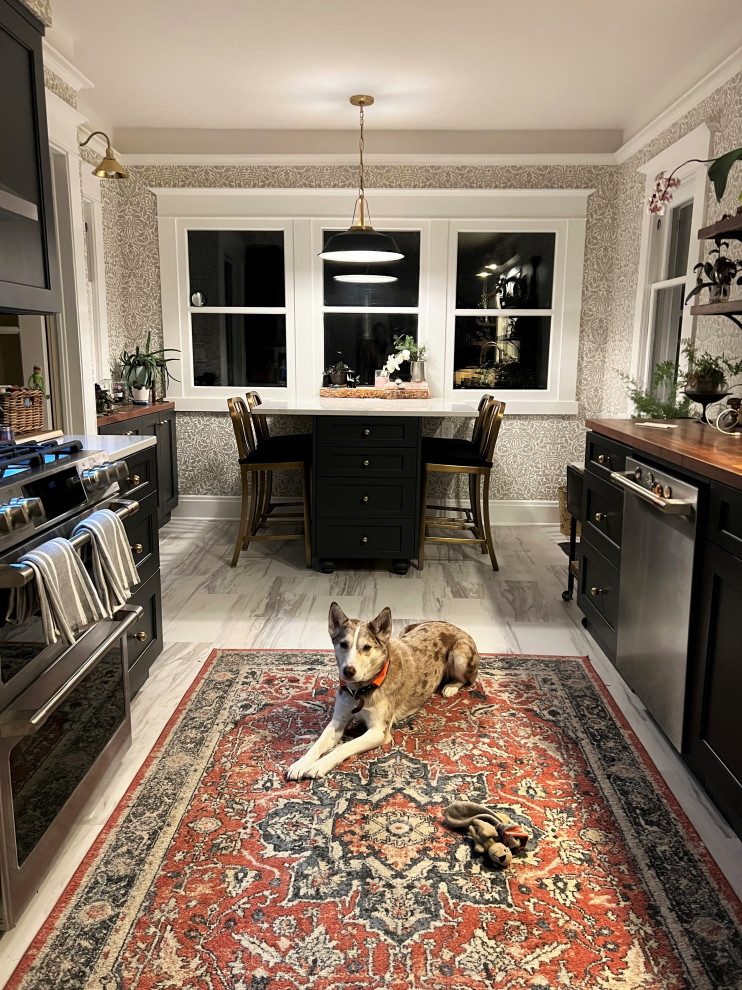 Beautiful 1920's Kitchen Make Over - Transitional - Kitchen - Seattle ...