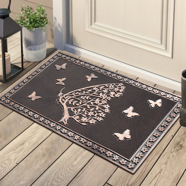 verloving Civic zuurstof A1HC Shedding Tree Rubber 18"x30" Non-Slip Door Mat - Contemporary -  Doormats - by A1 HOME COLLECTIONS LLC | Houzz