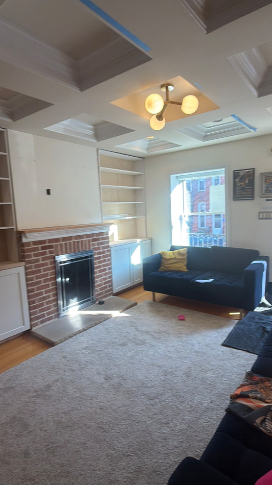 Living Room Custom Bookshelf