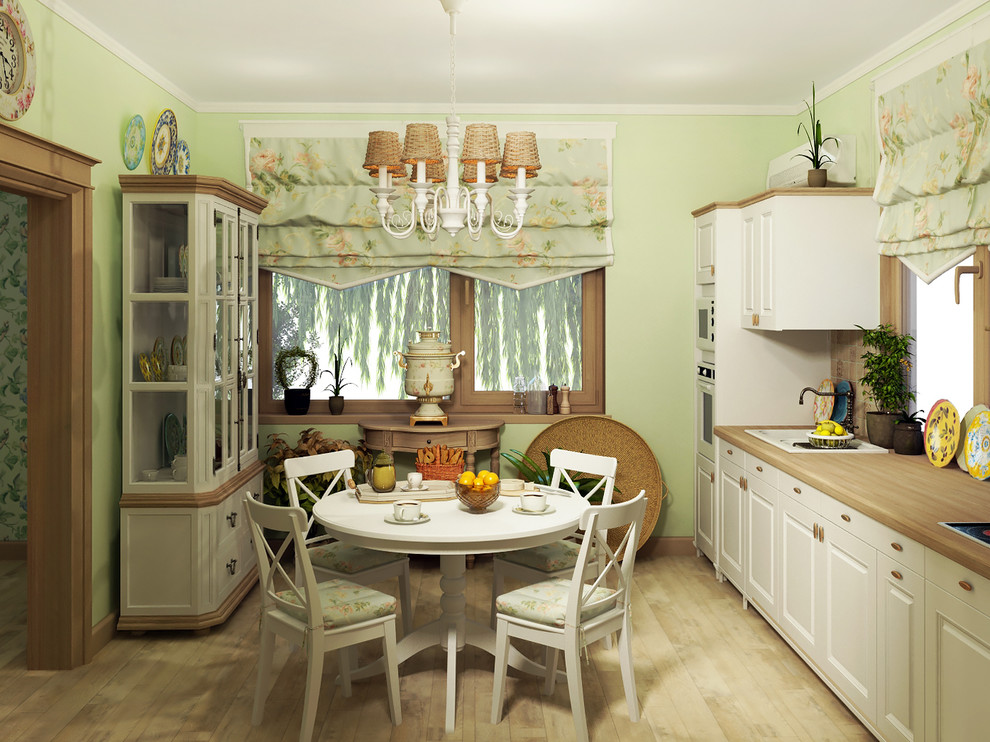 Кухня в загородном доме