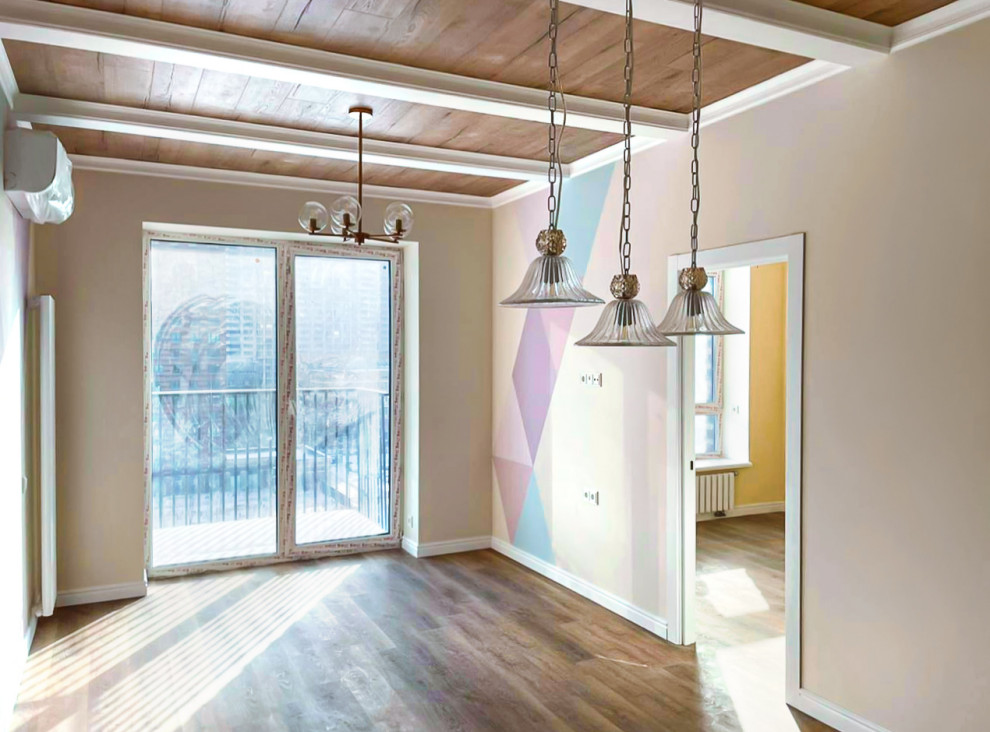 Оригинальный дизайн небольшой однокомнатной квартиры