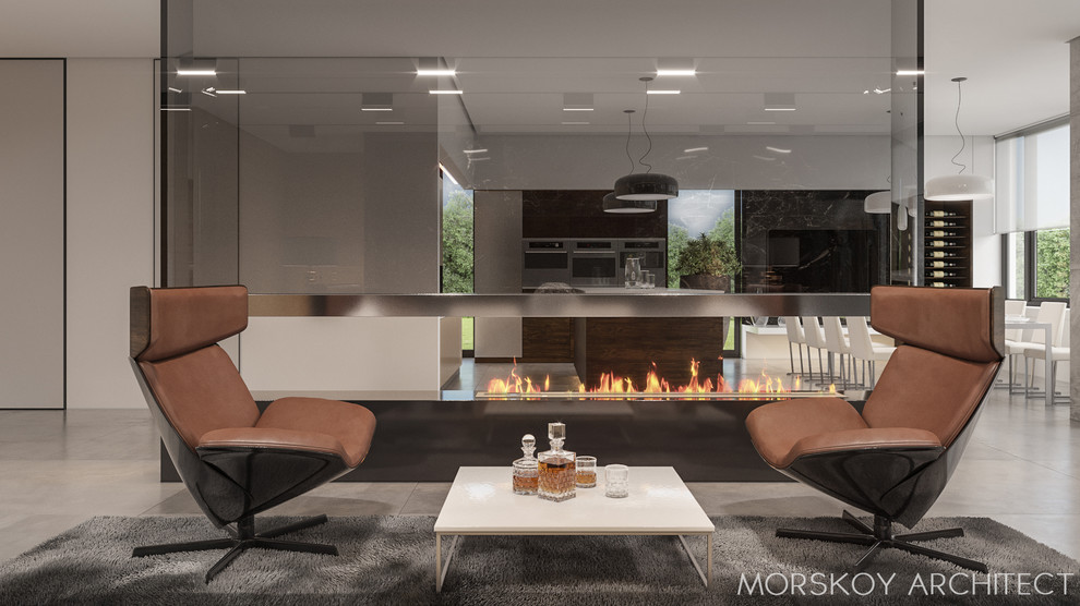 Interior of the apartment house 600 m²