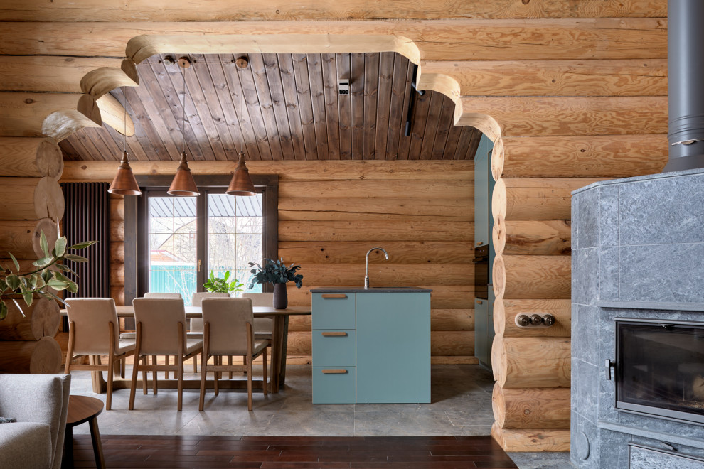 Кухня-гостиная в стиле хюгге