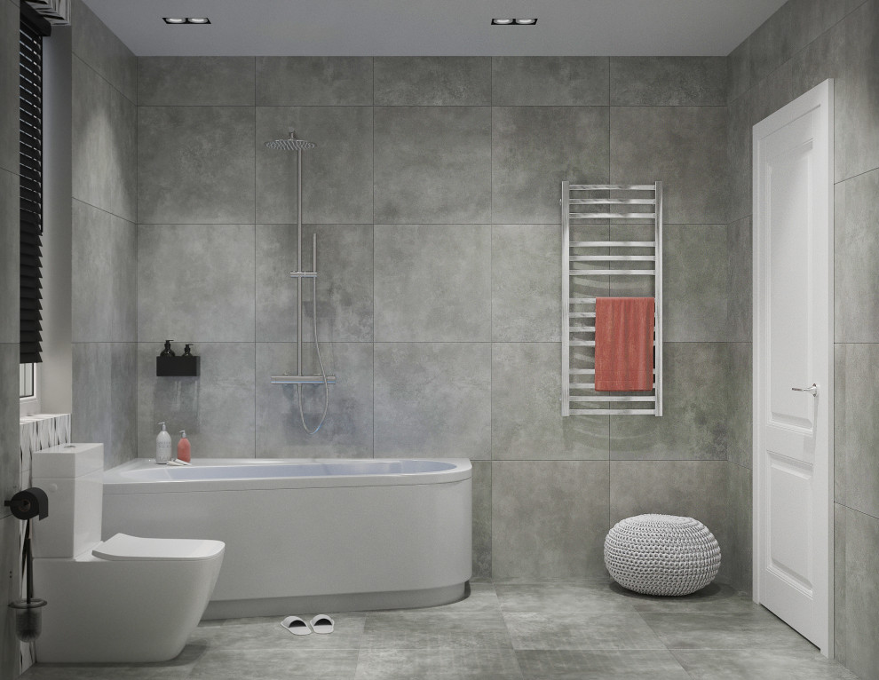 Детская ванная комната в частном доме, г. Краснодар