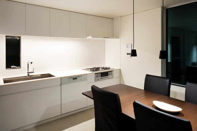堺の家5 moderno-cocina