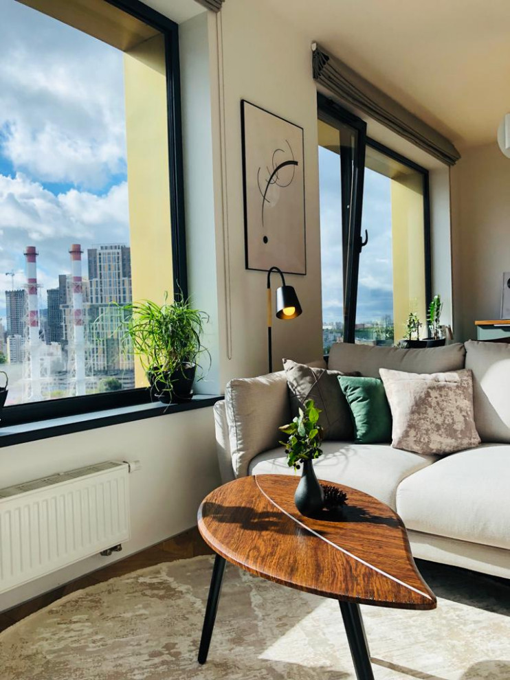 Стилизация интерьера в ЖК Discovery