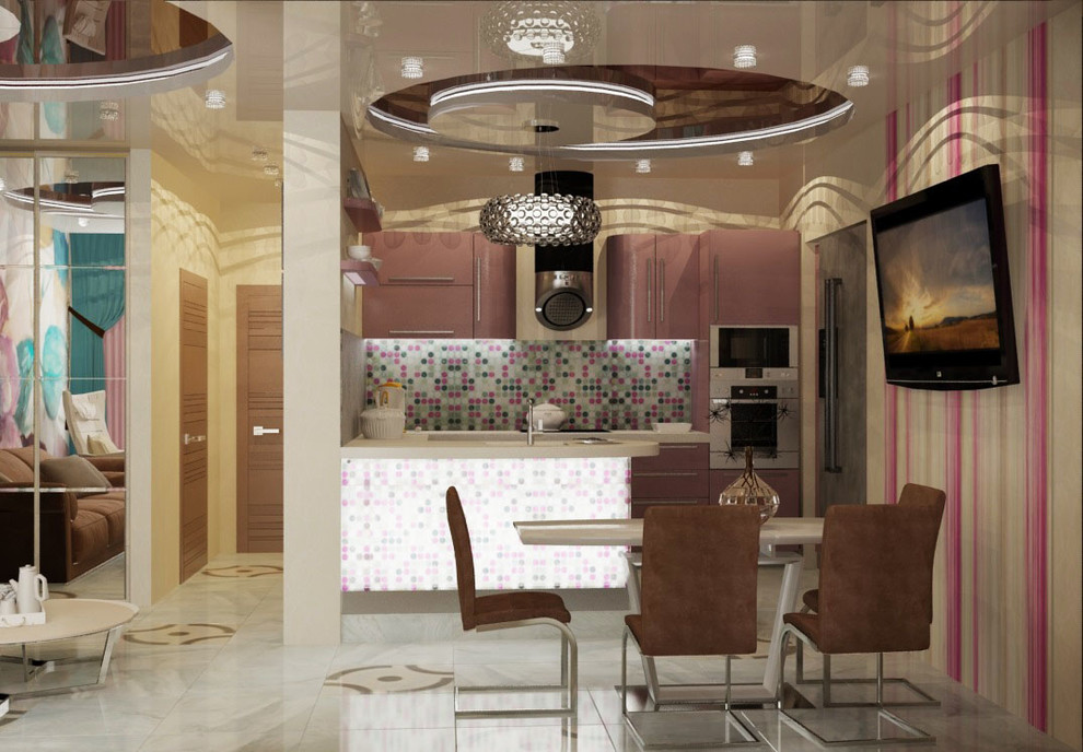 Кухня-гостиная