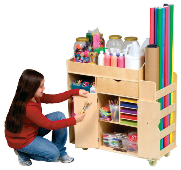 Organizing Kid's Art Supplies