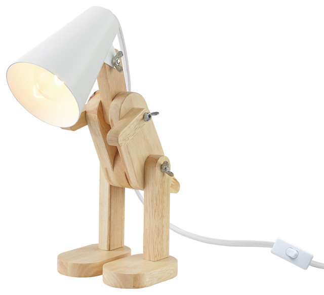 wooden dinosaur lamp