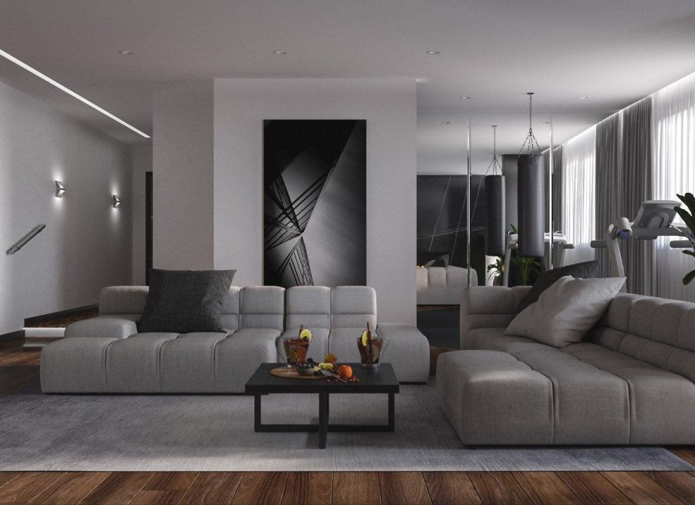 Пентхаус  в стиле contemporary