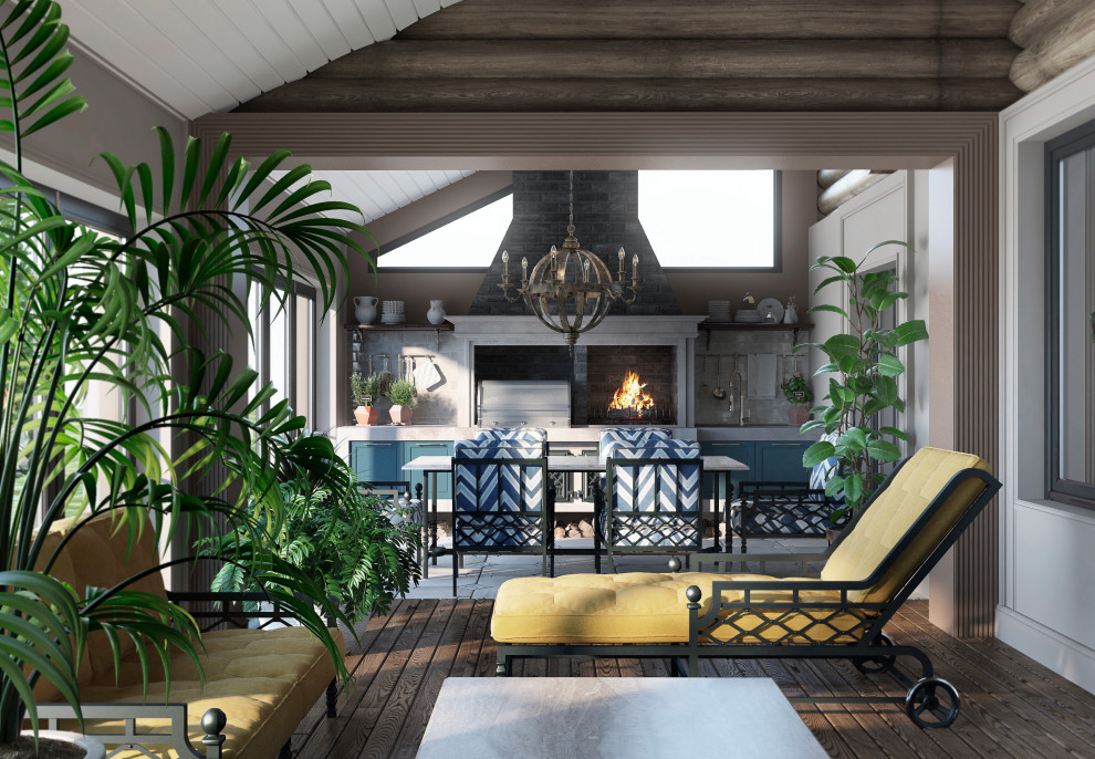 Дом из бруса в Юго-Западном