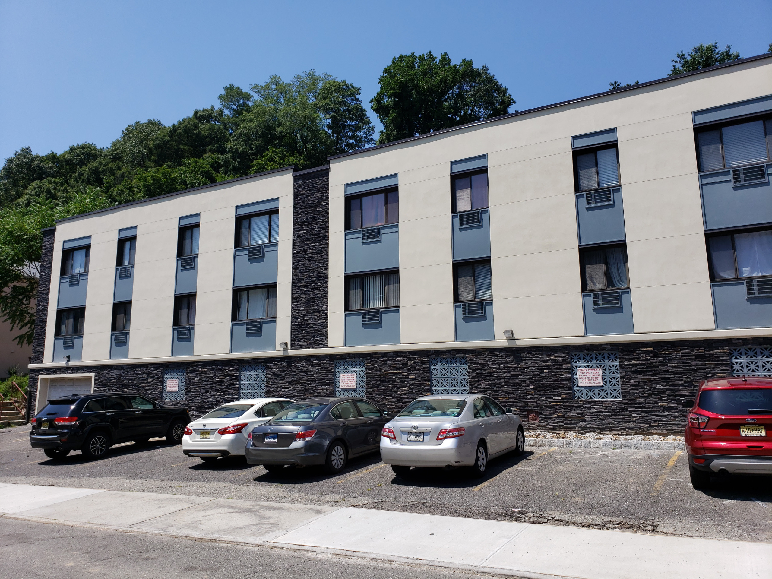 Exterior Renovation of Facade of Multi-Unit Building