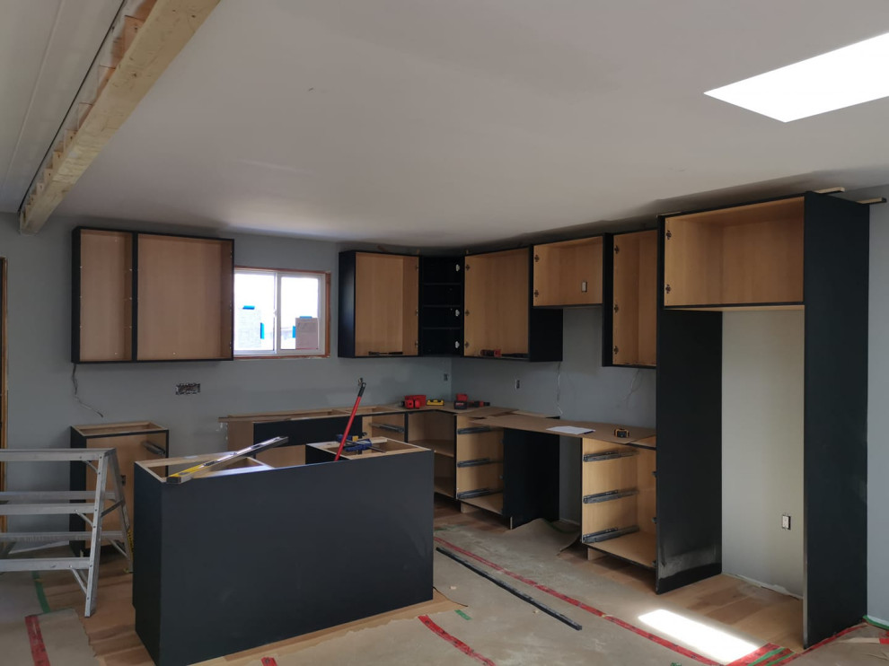 Black Kitchen Reno
