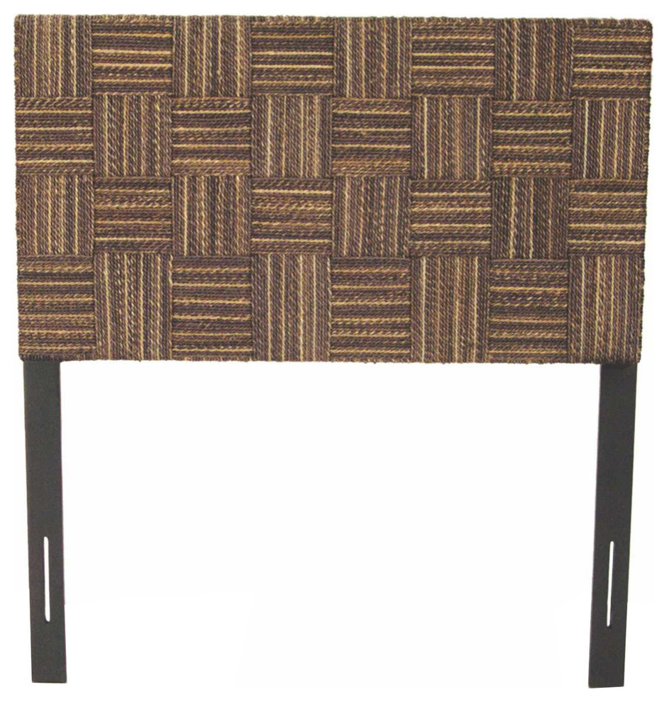 Plaid Low Headboard, Twin Beach Style Headboards by Pot Racks