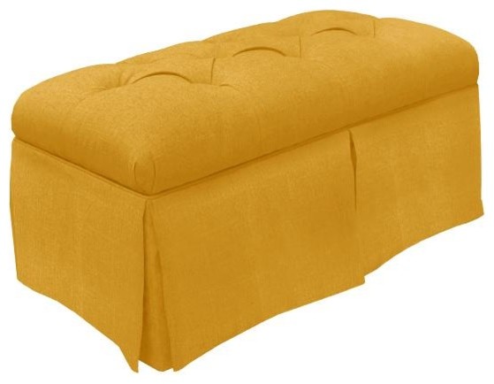 Custom Chadwick Upholstered Storage Bench
