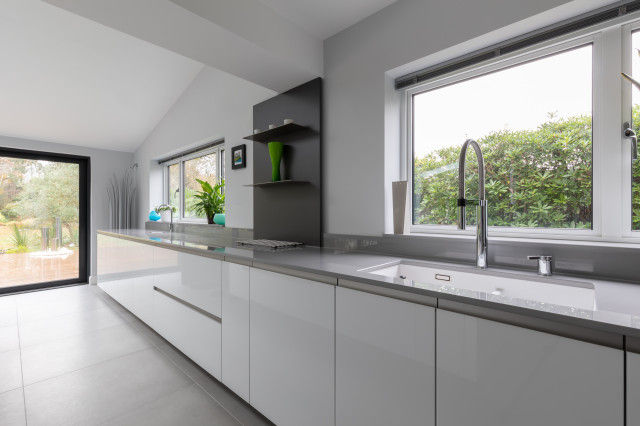 Blue's Blue modern-kueche