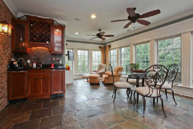 Sunroom Addition Traditional Kitchen Nashville By