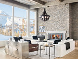 Rustic Living Room by The PRG Group