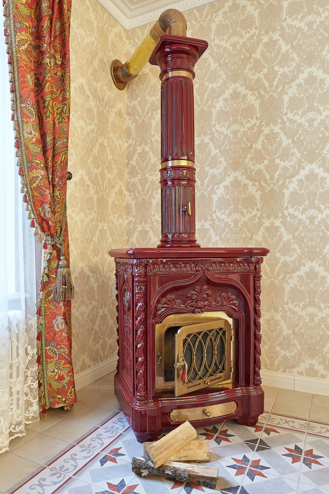 Керамическая печь-камин