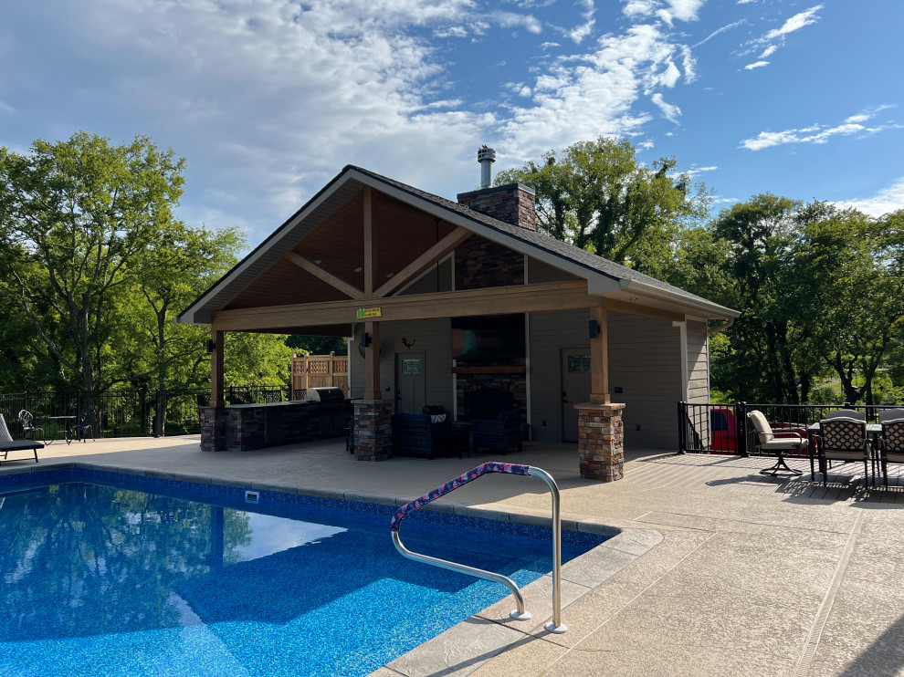 Lakeside Pool House