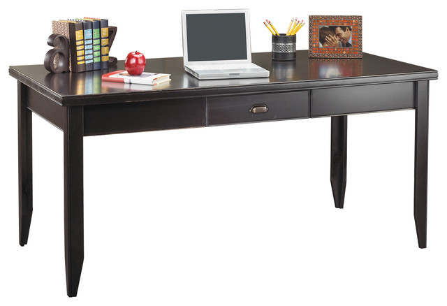 Tribeca Loft Black Writing Desk Transitional Desks And Hutches Tribeca Loft Black Writing Desk