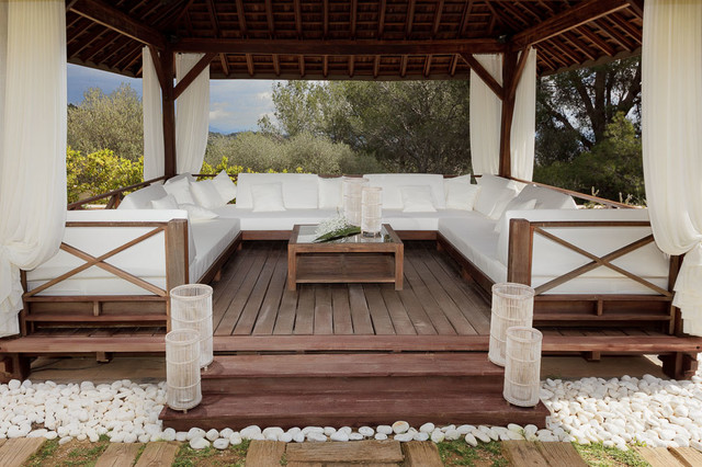 Son Vida - Mallorca bord-de-mer-terrasse-en-bois
