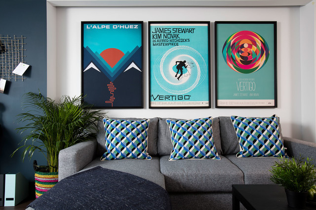 Chancery Lane contemporary-vardagsrum