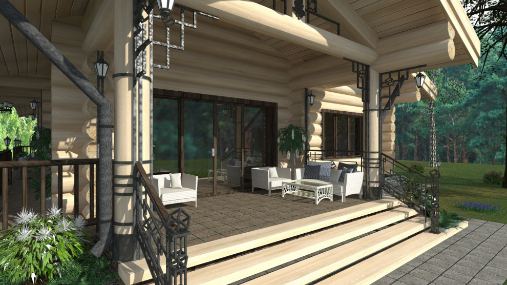 ДОМ В СОСНОВОМ ЛЕСУ